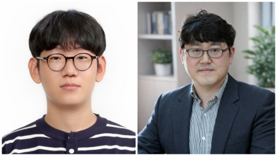 동아대 대학원 화학공학과 심종효 석사과정생(왼쪽)과 양수철 지도교수(오른쪽). 동아대 제공