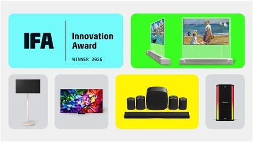 LG전자의 'IFA 혁신상'. LG전자.