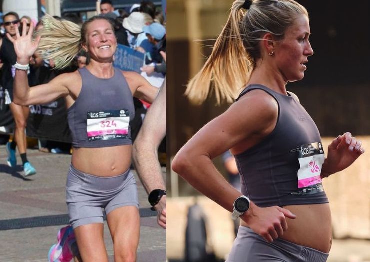 American Woman Completes Full Marathon at 8 Months Pregnant, Stuns with Her Record