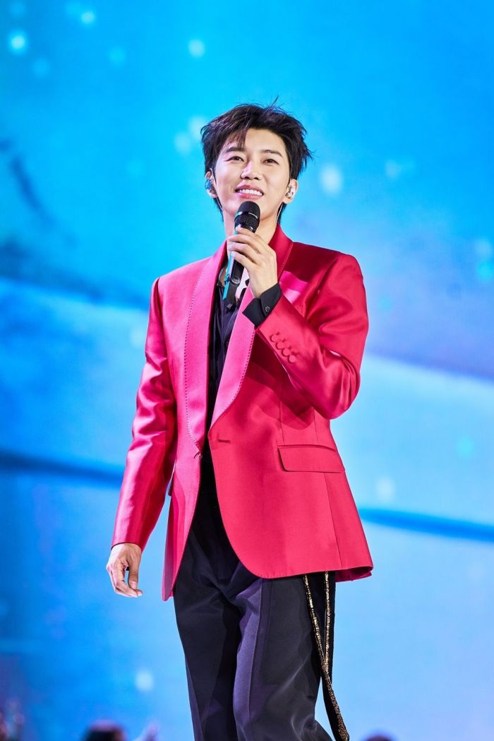임영웅이 지난 4~6일 고양종합운동장 주경기장에서 '아임 히어로 - 더 스타디움 2(IM HERO - THE STADIUM 2)' 공연을 펼치고 있다. 물고기뮤직 제공