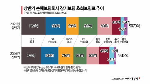 메리츠화재 돌풍에 장기보험 순위변동…'질병·상해보험' 영업에서 갈렸다