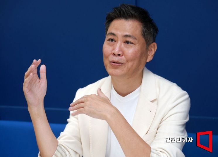 박재연 드레이프엑스벤처스(DRAPER X VENTURES)의 공동대표가 서울 강남구 사옥에서 아시아경제와 인터뷰하고 있다. 김현민 기자