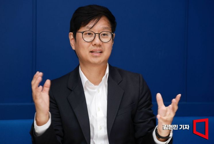 이세용 드레이프엑스벤처스(DRAPER X VENTURES)의 공동대표가 서울 강남구 사옥에서 아시아경제와 인터뷰하고 있다. 김현민 기자