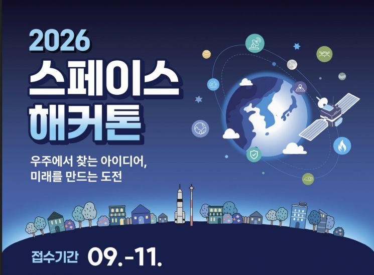 스페이스 헤커톤 포스터(부분). 우주청 제공