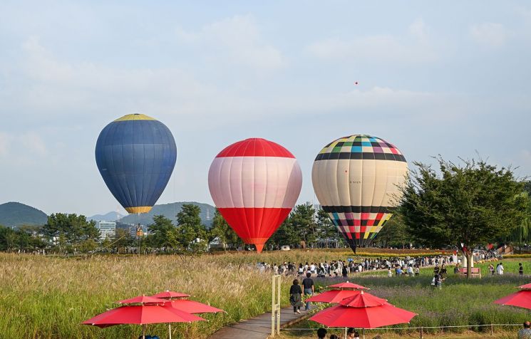 2025 시흥갯골축제 열기구 체험. 시흥시 제공