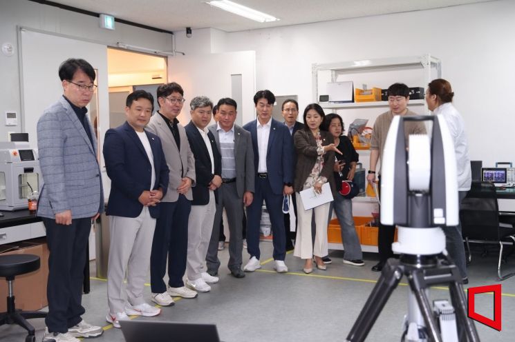 Gumi City Council Conducts On-Site Inspections of Secondary Battery and Robotics Industries