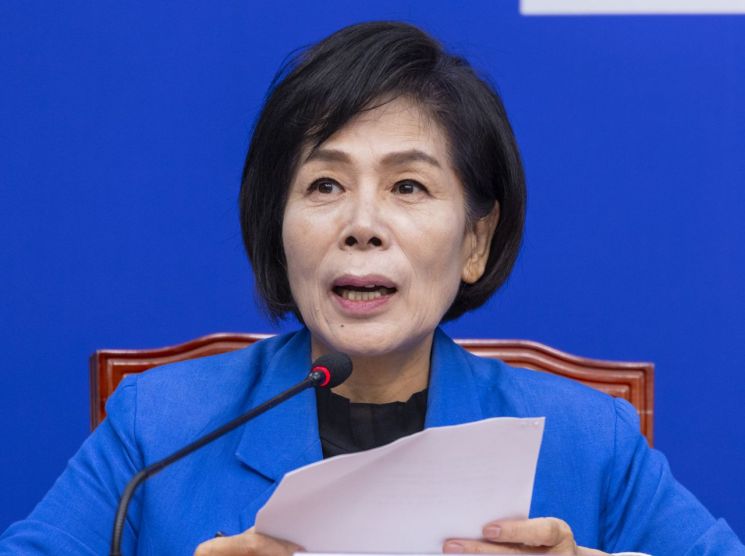 더불어민주당 미디어공공성강화TF에서 활동하는 최민희 최고위원. 연합뉴스