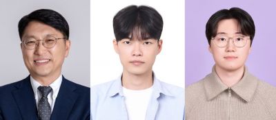 연구진, (좌측부터) 임한권 교수, 이동현 연구원(제1저자), 성제현 연구원. UNIST 제공