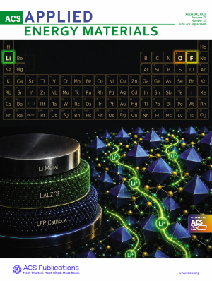 미국화학회 'ACS_Applied Energy Materials' 표지 논문.