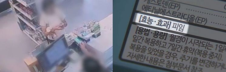 A양은 집으로 돌아온 뒤 약국에서 구입한 약 두 알을 복용했다. 하지만 감기 증상에 차도가 없었고 가족이 A양이 먹은 약을 확인하면서 문제가 드러났다. A양이 약국에서 받아온 제품은 감기약이 아닌 여성용 경구피임약이었다. 여수MBC