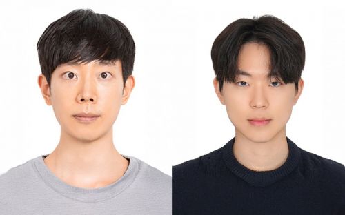 연구팀 사진. (왼쪽부터) 김의환 GIST AI학과 교수, 김이룸 석·박사통합과정생. GIST 제공