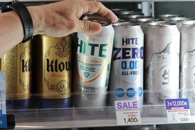 편의점에서 판매되는 무알콜 맥주. 연합뉴스