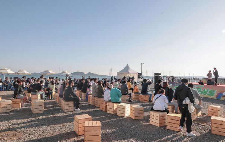 시화호의 날 버스킹 콘서트. 시흥시 제공