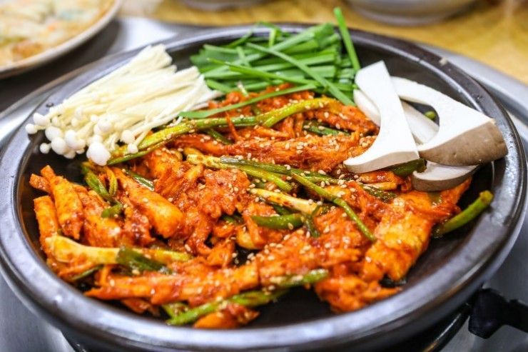 더덕구이. 양평군 제공