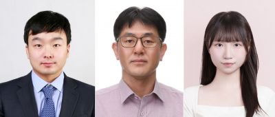 연구진, (좌측부터) 이동욱 교수, 백명진 박사, 최윤지 연구원. UNIST 제공