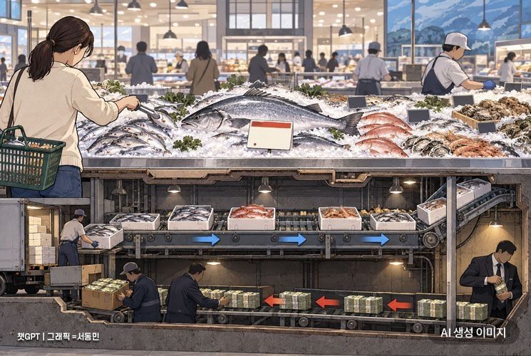 [백마진의 세계]②"앞으로 힘들거야"…'뒷돈' 거절 하나로마트 입점업체의 최후