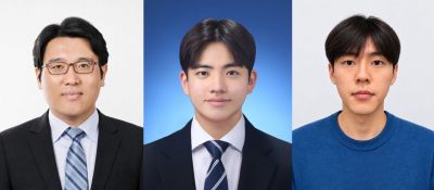 연구진,(좌측부터) 김태성 교수, 지성준 연구원, 서상진 박사. UNIST 제공