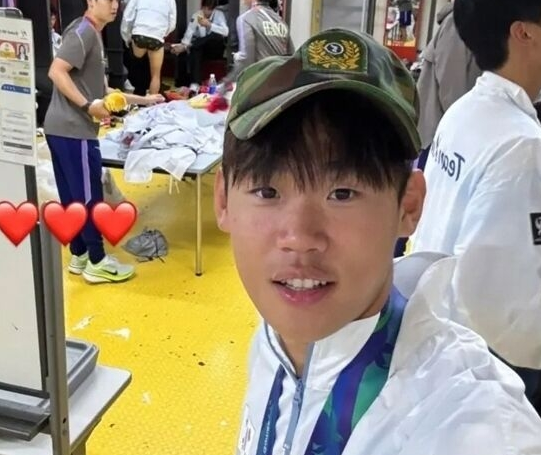 아시안게임 남자 축구 국가대표팀 선수 박승수(뉴캐슬). 인스타그램