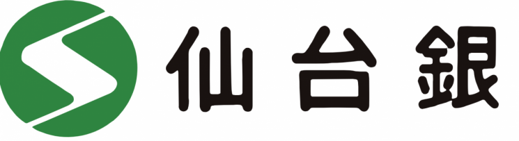 일본 센다이 은행 로고. 센다이 은행 웹사이트