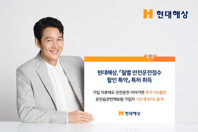 현대해상, 안전운전 잘하면 보험료 깎아주는 특약 특허취득