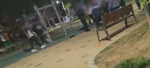 사건 현장. 연합뉴스 독자 제공