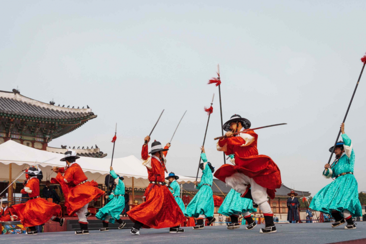 Joseon Kings' Guard Inspection Ceremony 