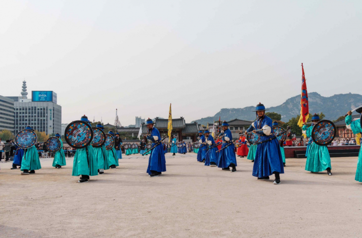 Joseon Kings' Guard Inspection Ceremony 