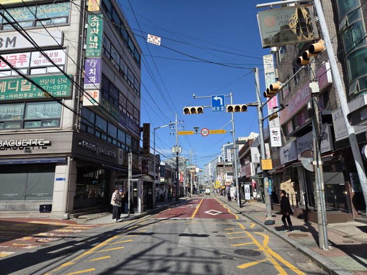 미금로 현장. 남양주시 제공