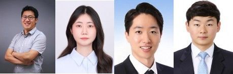 (왼쪽부터) 장경인 교수, 손지은 박사과정, 오세혁 박사 후 연구원, 하정대 박사 후 연구원. KAIST
