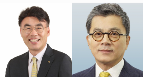 이홍구(좌), 강진두(우) KB증권 대표이사
