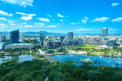 한국전력을 비롯한 16개의 공공기관이 자리하고 있는 나주 빛가람혁신도시 전경. 나주시 제공