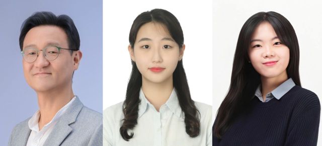 연구진,(좌측부터) 이자일 교수, 김영서 연구원, 안소영 연구원. UNIST 제공