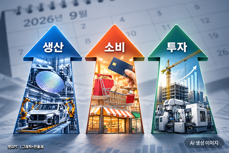 9월 생산·소비·투자, 3개월만에 '트리플 증가'…반도체·자동차 '쌍끌이'(상보)