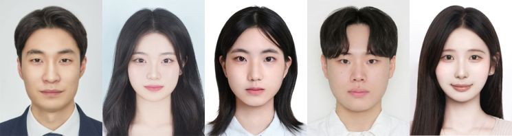 2026 STOB 리그 대상을 받은 김경호 지도교수(왼쪽부터), 정승은, 권희정, 유영환, 이지영 학생.