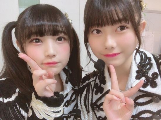 AKB48 치바 에리이 & 사토 미나미 귀여움이 두배