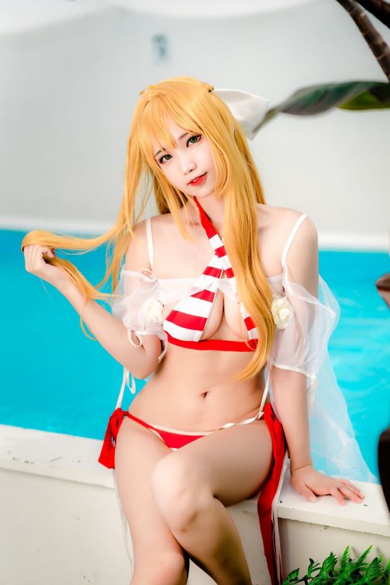 인형녀 FGO 캐스터 네로 코스프레