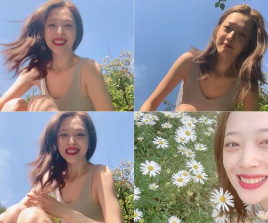 가슴노출 사고 後 인스타로 본 설리 근황.jpg