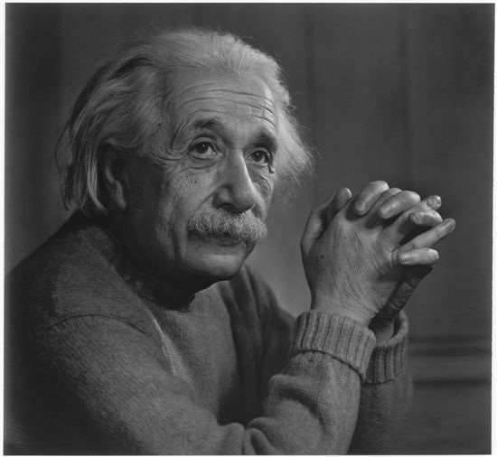 Yousuf Karsh, Albert Einstein, 1957, gelatin silver print