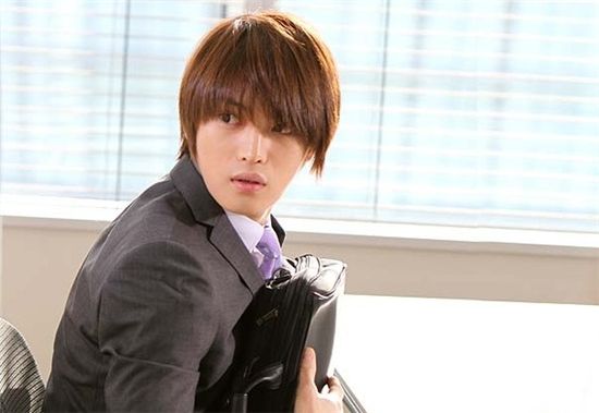 TVXQ member Hero Jaejoong in Japanese TV series "Hard to Say I Love You" [Fuji TV]