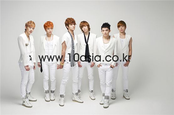 Teen Top (from left to right): Chunji, L.Joe, C.A.P, Niel, Ricky and Changjo [Chae Ki-won/10Asia]