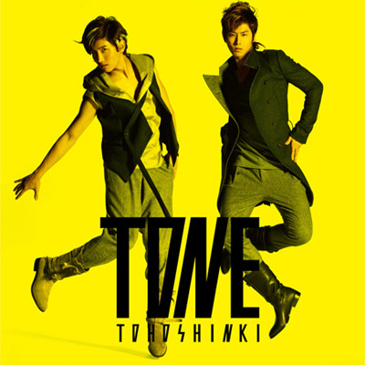 Cover to TVXQ's upcoming Japanese album "TONE" [SM Entertainment]