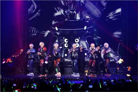 B.A.P at their showcase [TS Entertainment]