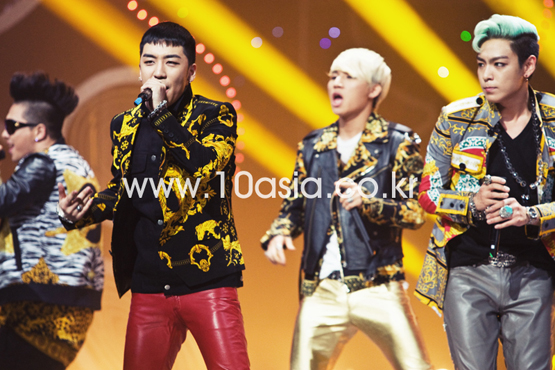 Big Bang's Taeyang(left), Seungri(second to left), Daesung(second to right) and T.O.P(right) [Chae Ki-won/10Asia]