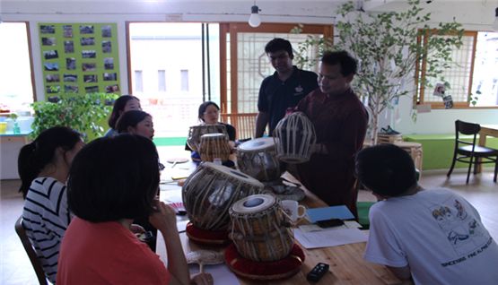 Traditional Indian percussion instrument "Tabla" [JIMFF]  