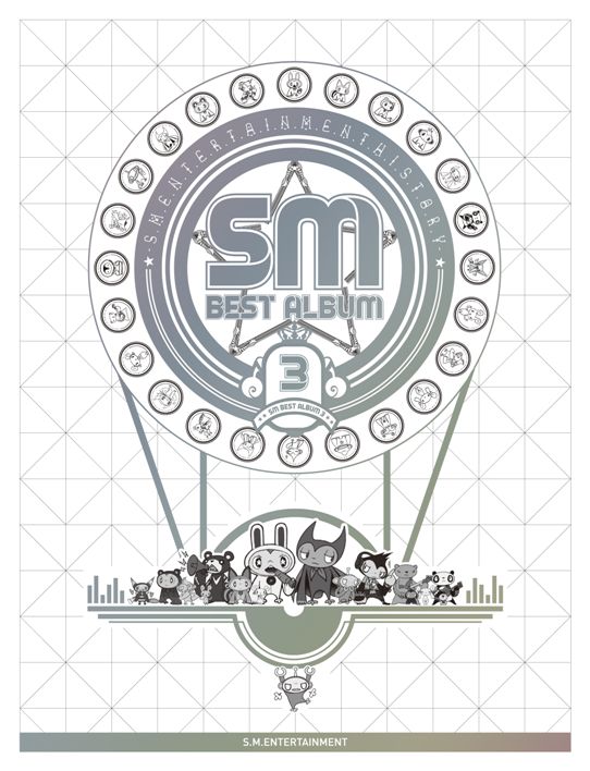 Cover photo of "SM BEST ALBUM 3" to be released by Korea's talent agency SM Entertainment on August 10, 2012. [SM Entertainment]