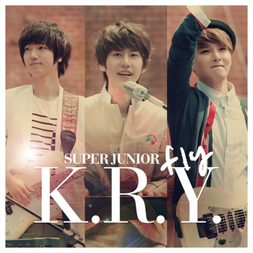 Super Junior K.R.Y. members Yesung (left), Kyuhyun (center) and Ryeowook (right) pose in the cover photo of their single "Fly," dropped on April 15, 2012. [SM Entertainment]