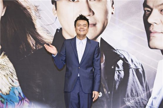 Park Jin-young introduces the upcoming singing competition show "KPOP STAR 2,"during the show's press conference held at SBS in Seoul, Korea on November 9, 2012. [Chae Ki-won/ 10Asia]