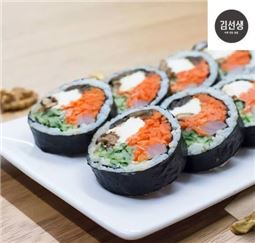 바르다김선생의 크림 치즈 김밥