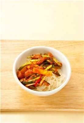 「오늘의 레시피」회무침비빔국수