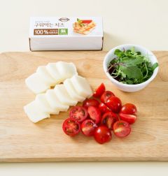「오늘의 레시피」 구운치즈&구운 토마토 샐러드